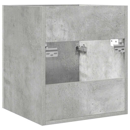 vidaXL Bathroom Sink Cabinet Concrete Grey 41x38.5x46 cm