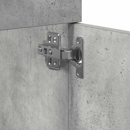 vidaXL Bathroom Sink Cabinet Concrete Grey 41x38.5x46 cm