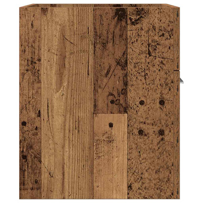 vidaXL Bathroom Sink Cabinet Old Wood 41x38,5x46 cm Engineered Wood