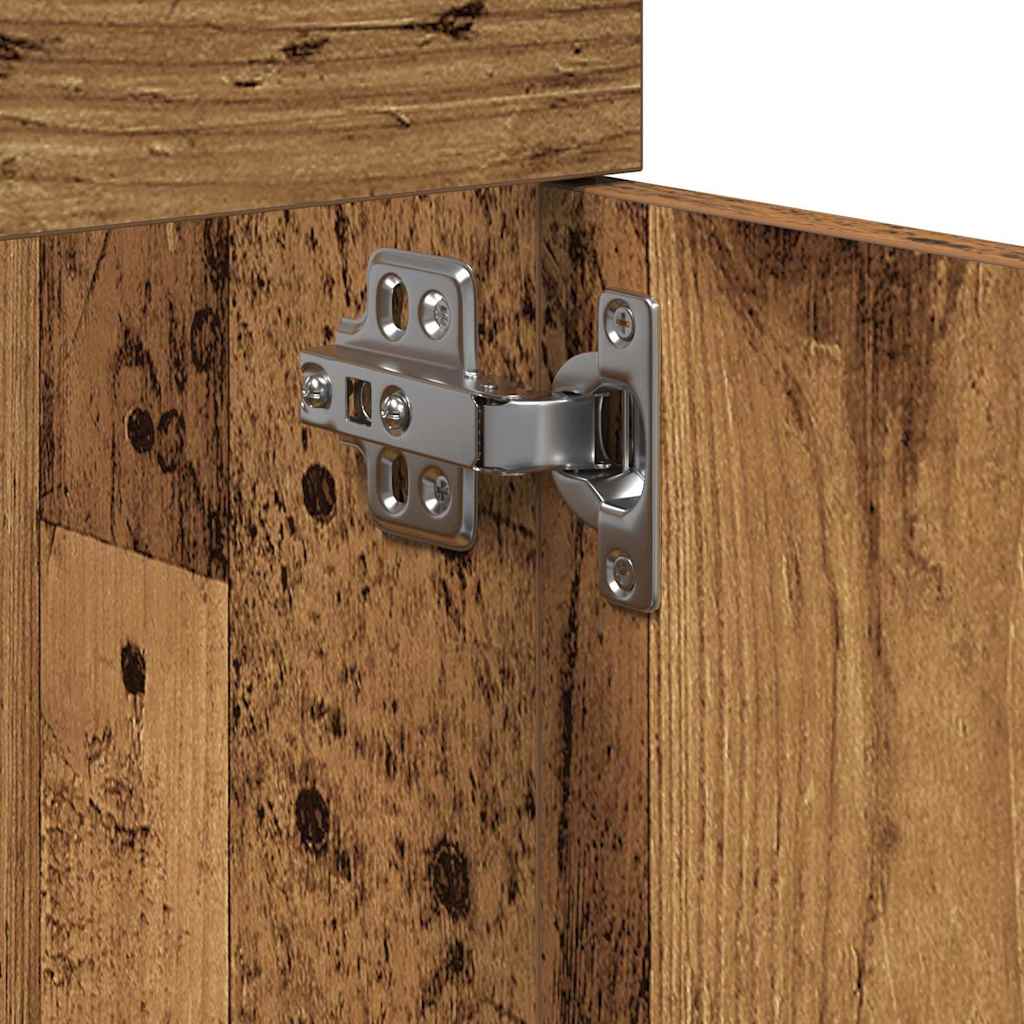 vidaXL Bathroom Sink Cabinet Old Wood 41x38,5x46 cm Engineered Wood