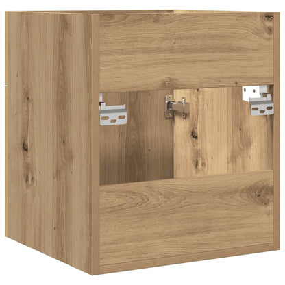 vidaXL Bathroom Sink Cabinet Artisan Oak 41x38,5x46 cm Engineered Wood