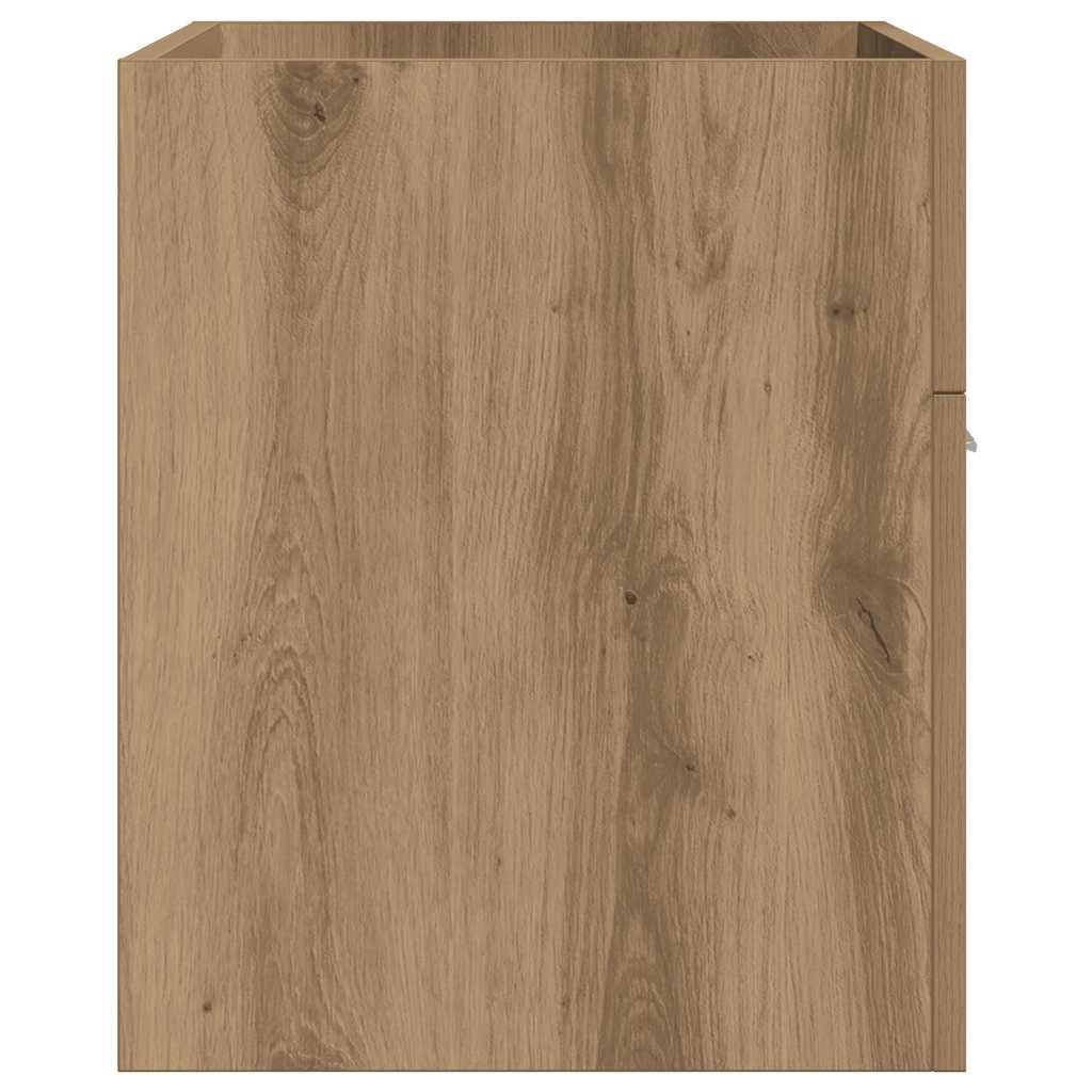 vidaXL Bathroom Sink Cabinet Artisan Oak 80x38.5x46 cm Engineered Wood