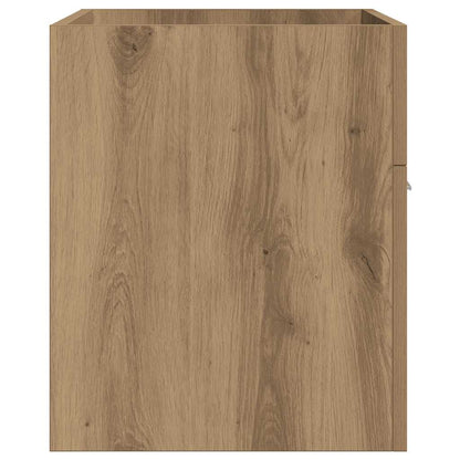 vidaXL Bathroom Sink Cabinet Artisan Oak 80x38.5x46 cm Engineered Wood