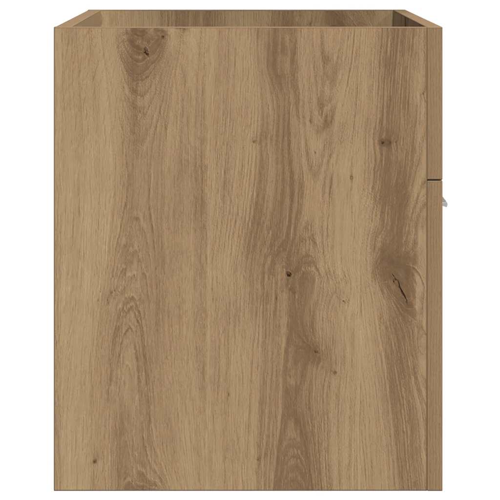 vidaXL Bathroom Sink Cabinet Artisan Oak 90x38.5x46 cm Engineered Wood