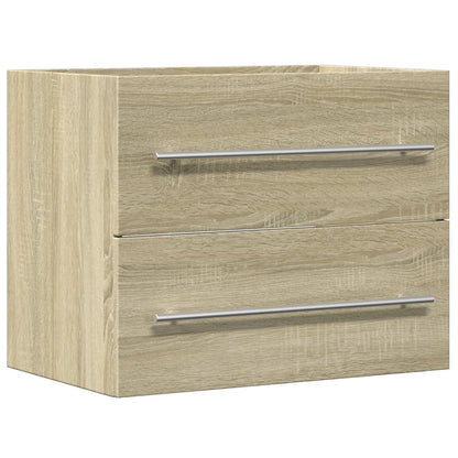 vidaXL Sink Cabinet Sonoma Oak 60x38,5x48 cm Engineered Wood