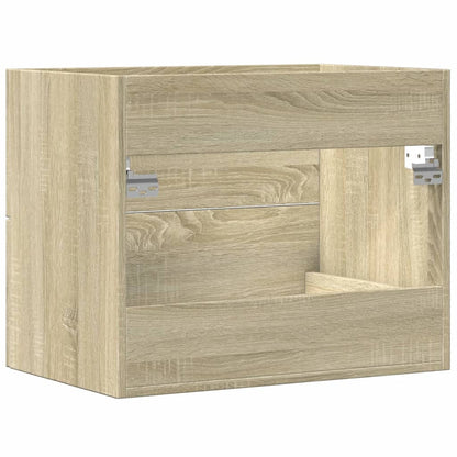 vidaXL Sink Cabinet Sonoma Oak 60x38,5x48 cm Engineered Wood