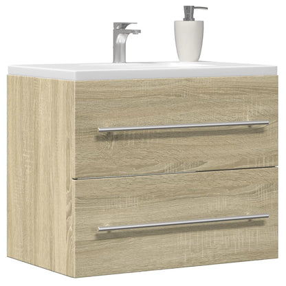 vidaXL Sink Cabinet Sonoma Oak 60x38,5x48 cm Engineered Wood