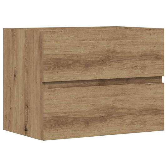 vidaXL Bathroom Cabinet Artisan Oak 60x38.5x45 cm Engineered Wood