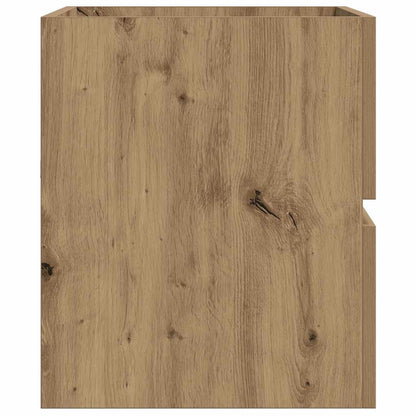 vidaXL Sink Cabinet Artisian Oak 90x38,5x45 cm Engineered Wood