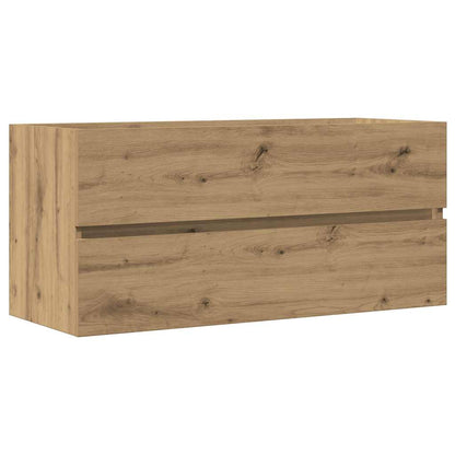 vidaXL Sink Cabinet Artisan Oak 100x38,5x45 cm Engineered Wood
