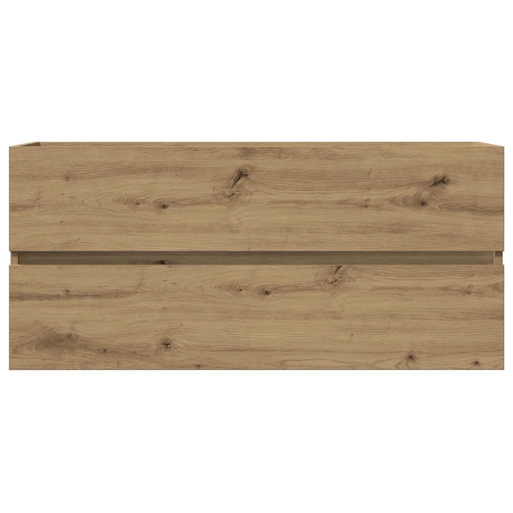 vidaXL Sink Cabinet Artisan Oak 100x38.5x45 cm Engineered Wood