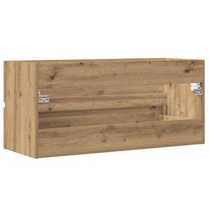 vidaXL Sink Cabinet Artisan Oak 100x38,5x45 cm Engineered Wood