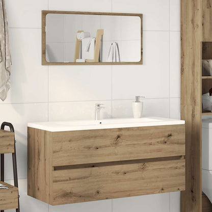 vidaXL Sink Cabinet Artisan Oak 100x38,5x45 cm Engineered Wood