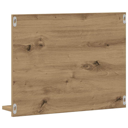 vidaXL Bathroom Mirror Cabinet Artisan Oak 60x10.5x45 cm