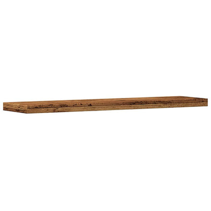 vidaXL Wall Shelves 4 pcs Old Wood 40x20x1,5 cm Engineered Wood