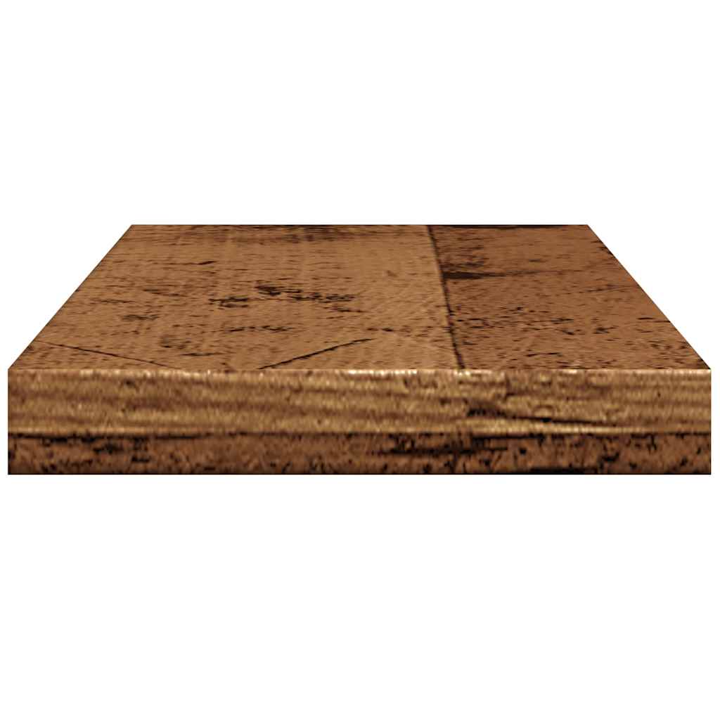 vidaXL Wall Shelves 4 pcs Old Wood 40x20x1,5 cm Engineered Wood