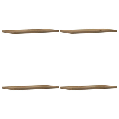 vidaXL Wall Shelves 4 pcs Artisan Oak 40x20x1,5 cm Engineered Wood
