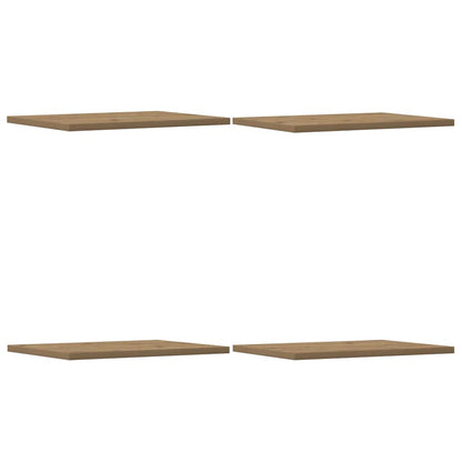 vidaXL Bookshelf Boards 4 pcs Artisan Oak 40x30x1,5 cm Engineered Wood