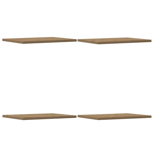vidaXL Bookshelf Boards 4 pcs Artisan Oak 40x30x1,5 cm Engineered Wood