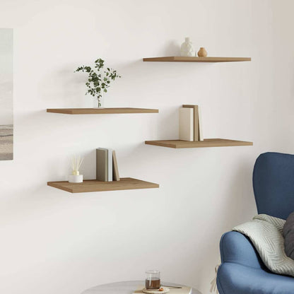 vidaXL Bookshelf Boards 4 pcs Artisan Oak 40x30x1,5 cm Engineered Wood