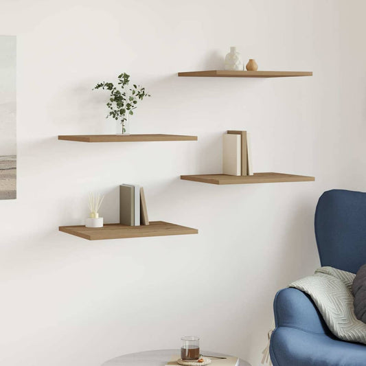 vidaXL Bookshelf Boards 4 pcs Artisan Oak 40x30x1,5 cm Engineered Wood