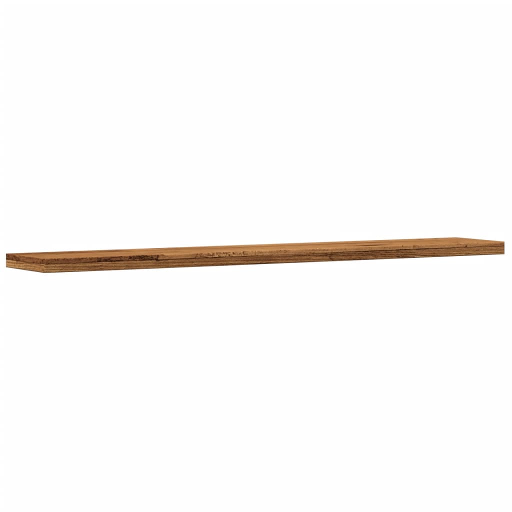 vidaXL Bookshelf Boards 4 pcs Old Wood 60x10x1.5 cm Engineered Wood