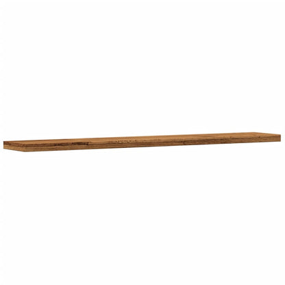 vidaXL Bookshelf Boards 4 pcs Old Wood 60x10x1.5 cm Engineered Wood