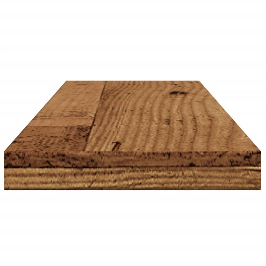 vidaXL Bookshelf Boards 4 pcs Old Wood 60x10x1.5 cm Engineered Wood