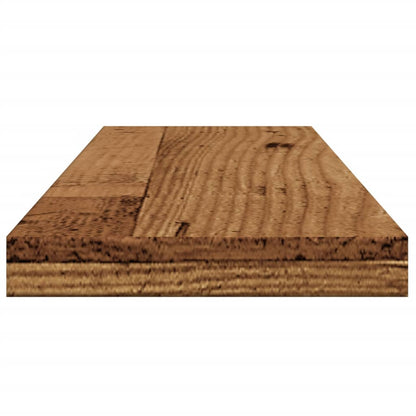 vidaXL Bookshelf Boards 4 pcs Old Wood 60x10x1.5 cm Engineered Wood