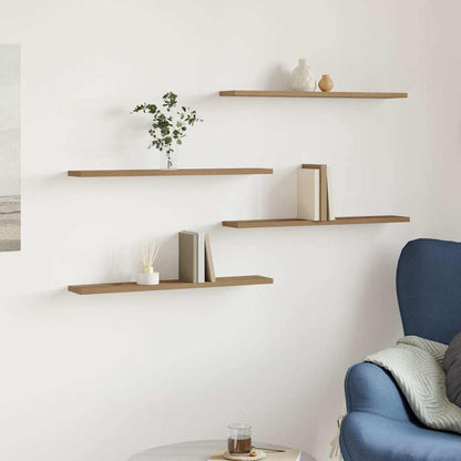 vidaXL Bookshelf Boards 4 pcs Artisan Oak 60x10x1,5 cm Engineered Wood