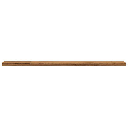 vidaXL Wall Shelves 4 pcs Old Wood 60x20x1.5 cm Engineered Wood