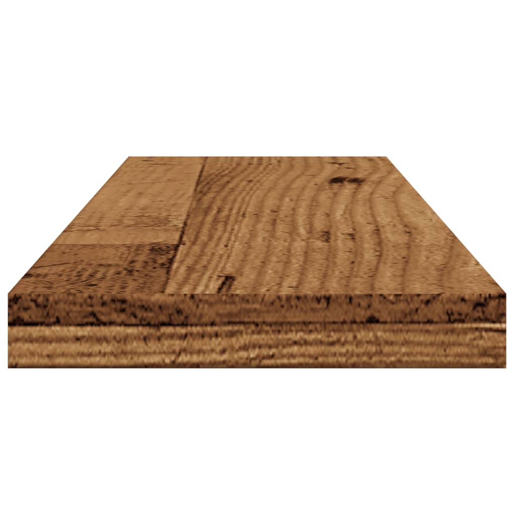 vidaXL Wall Shelves 4 pcs Old Wood 60x20x1.5 cm Engineered Wood