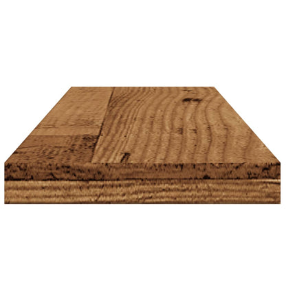 vidaXL Wall Shelves 4 pcs Old Wood 60x20x1.5 cm Engineered Wood
