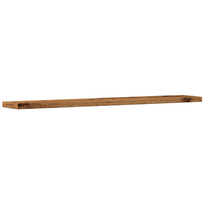 vidaXL Wall Shelves 4 pcs Old Wood 60x20x1.5 cm Engineered Wood