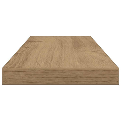 vidaXL Wall Shelves 4 pcs Artisan Oak 60x20x1,5 cm Engineered Wood