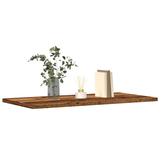 vidaXL Wall Shelves 4 pcs Old Wood 60x30x1,5 cm Engineered Wood