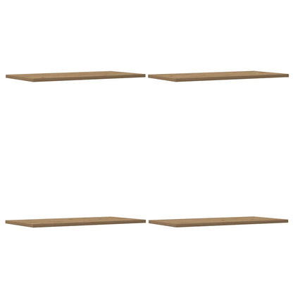 vidaXL Wall Shelves 4 pcs Artisan Oak 60x30x1,5 cm Engineered Wood