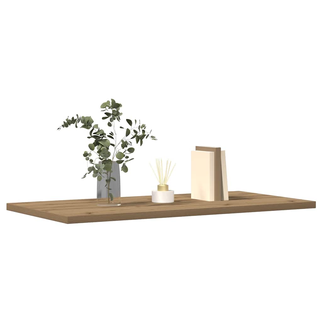 vidaXL Wall Shelves 4 pcs Artisan Oak 60x30x1,5 cm Engineered Wood