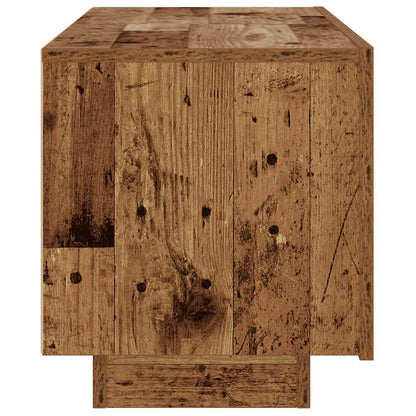 vidaXL TV Cabinet Old Wood 100x35x40 cm Engineered Wood