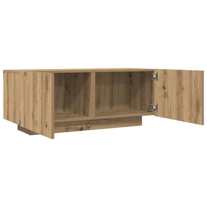 vidaXL TV Cabinet Artisan Oak 100x35x40 cm Engineered Wood