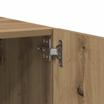 vidaXL TV Cabinet Artisan Oak 100x35x40 cm Engineered Wood