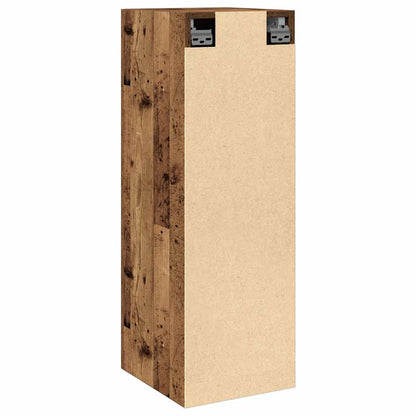 vidaXL TV Cabinet Old Wood 30.5x30x90 cm Engineered Wood