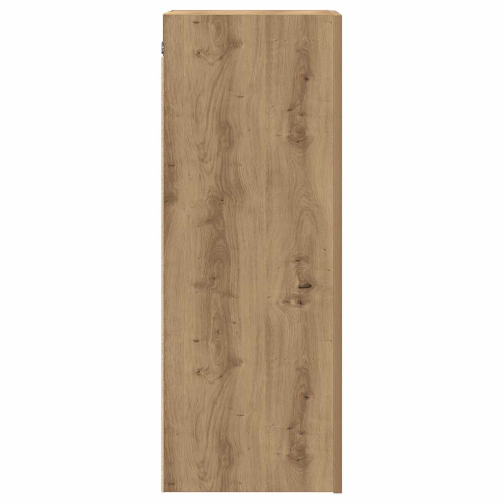 vidaXL TV Cabinet Artisan Oak 30.5x30x90 cm Engineered Wood