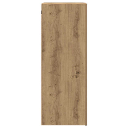 vidaXL TV Cabinet Artisan Oak 30,5x30x90 cm Engineered Wood