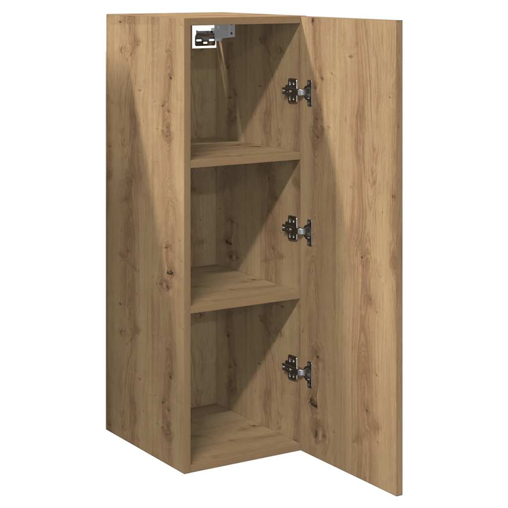 vidaXL TV Cabinet Artisan Oak 30.5x30x90 cm Engineered Wood
