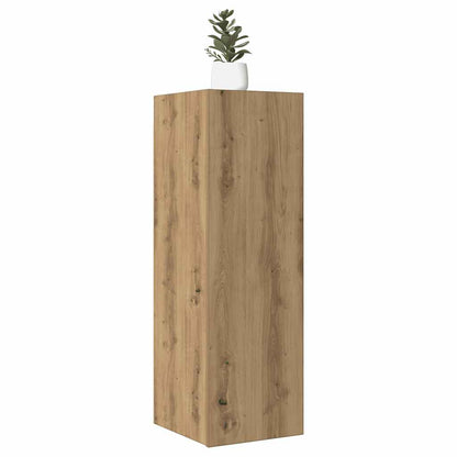 vidaXL TV Cabinet Artisan Oak 30.5x30x90 cm Engineered Wood