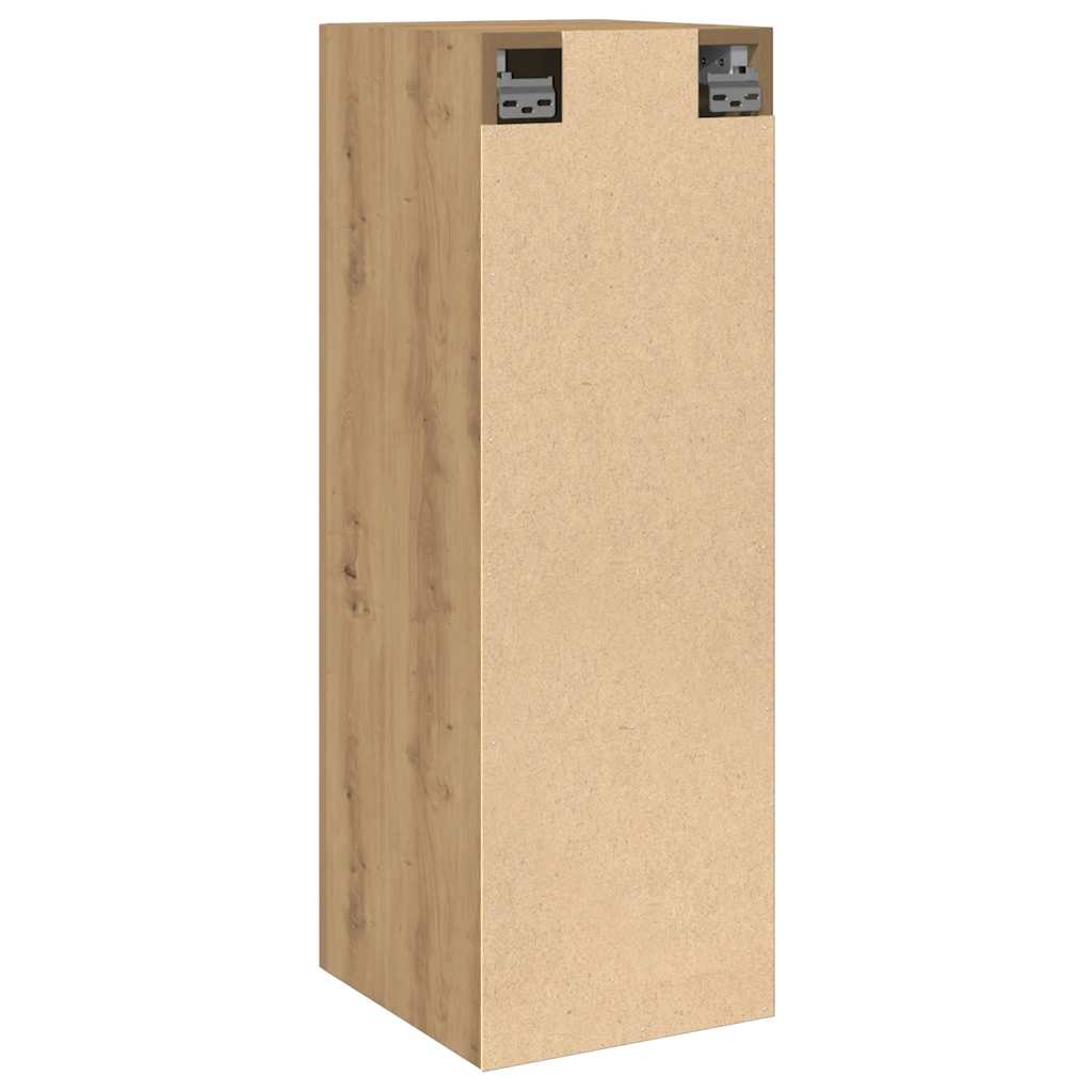 vidaXL TV Cabinets 2 pcs Artisan Oak 30.5x30x90 cm Engineered Wood