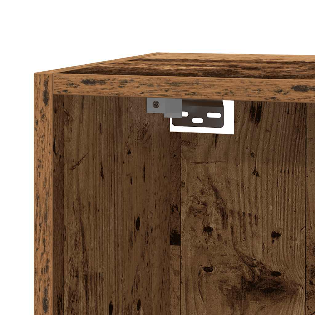 vidaXL TV Cabinet Old Wood 30.5x30x110 cm Engineered Wood