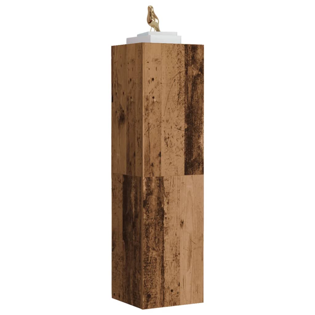 vidaXL TV Cabinet Old Wood 30.5x30x110 cm Engineered Wood