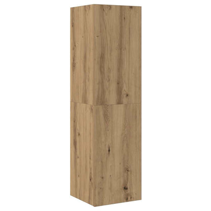 vidaXL TV Cabinet Artisan Oak 30.5x30x110 cm Engineered Wood